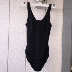 Black vintage leotard